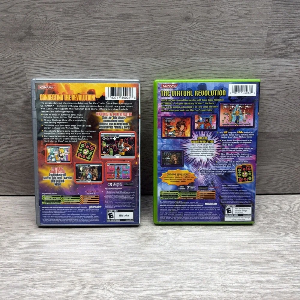 Xbox Dance Dance Revolution Ultramix, Dance Dance Revolution Ultramix 2 Bundle